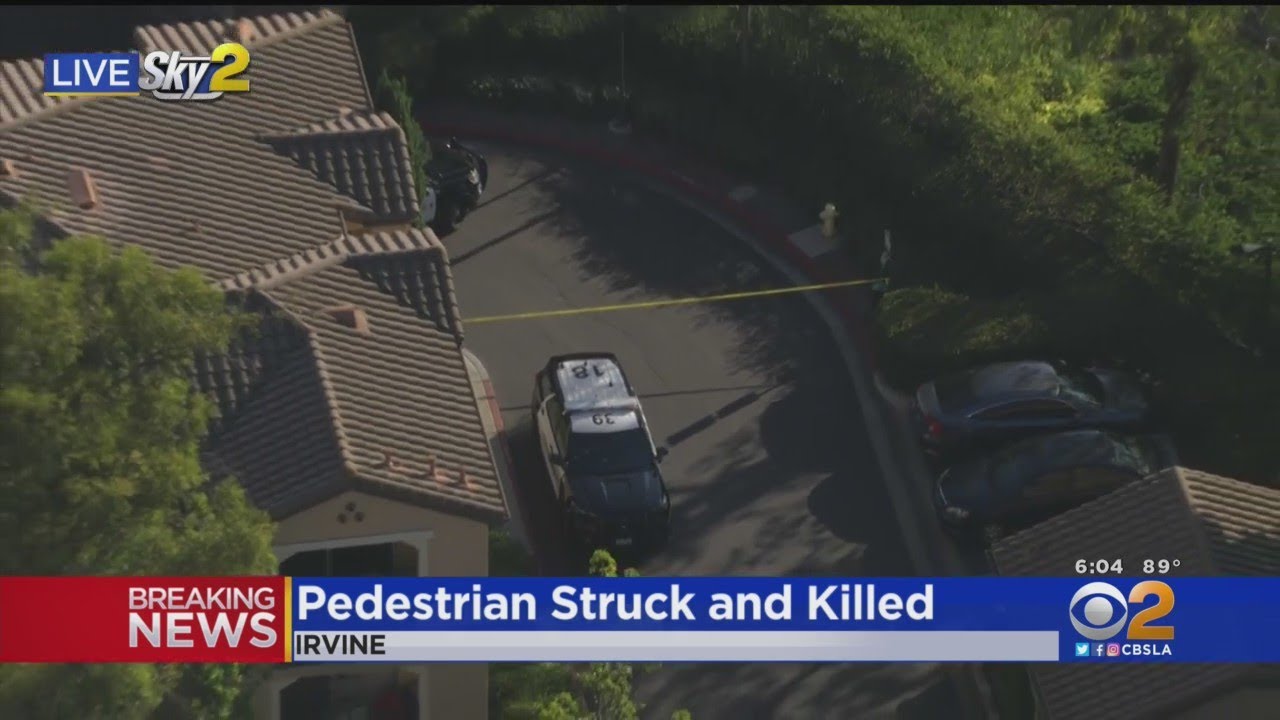 Pedestrian Struck And Killed In Irvine