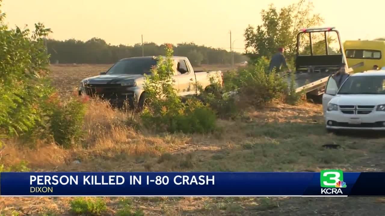 Person Dies In Crash On I 80 In Dixon, Traffic Delayed