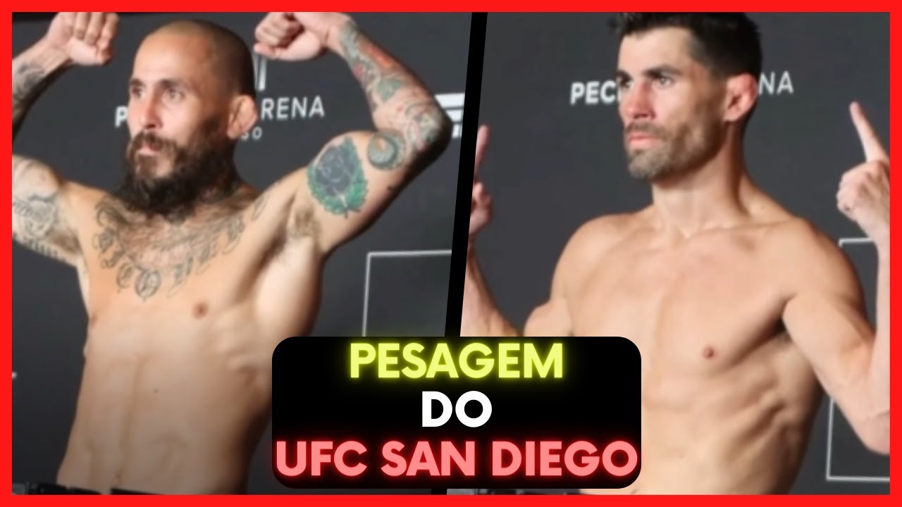 Pesagem Do Ufc San Diego Dominick Cruz Vs Marlon Vera