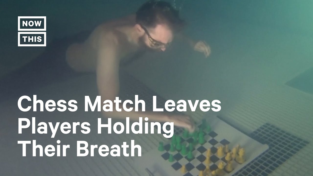 Players Face Off Underwater In Dive Chess Championships