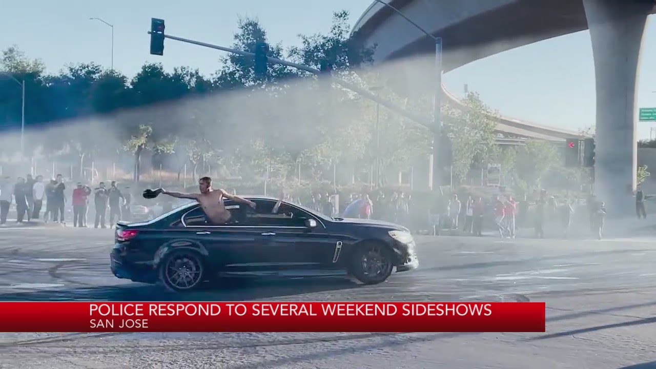 Police Respond To Multiple Weekend Sideshows In San Jose