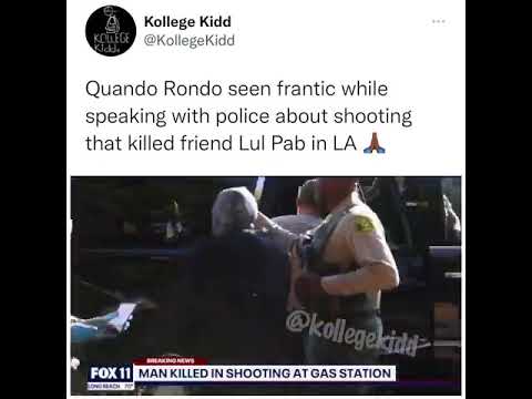 Quando Rondo Shot At In La😱😱 @fox 11 Los Angeles News Report #quandorondo #youngboyneverbrokeagain