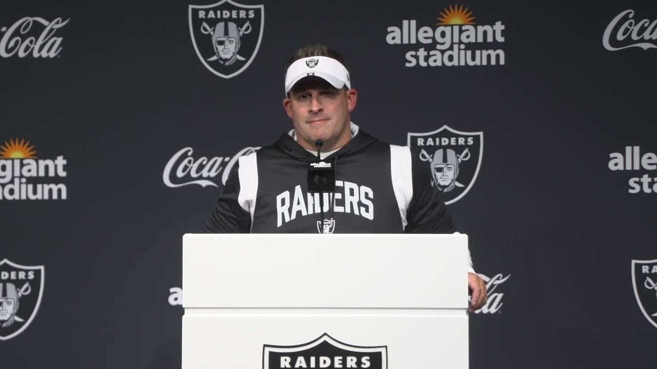 Raiders Head Coach Josh Mcdaniels Talks To Media After Pre Season Win Over Vikings – Aug 14, 2022