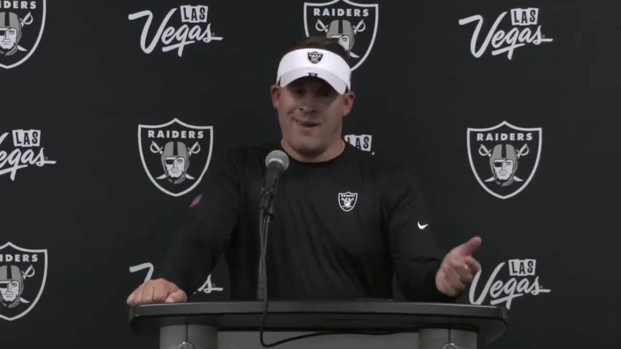 Raiders Head Coach Josh Mcdaniels Talks To Media Following Preseason Win Over Miami – Aug 20, 2022