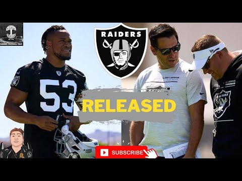 ‼️ #raiders News| Kenny Young Released👀anthony Averette Back‼️ft(sidelinesportsgm)