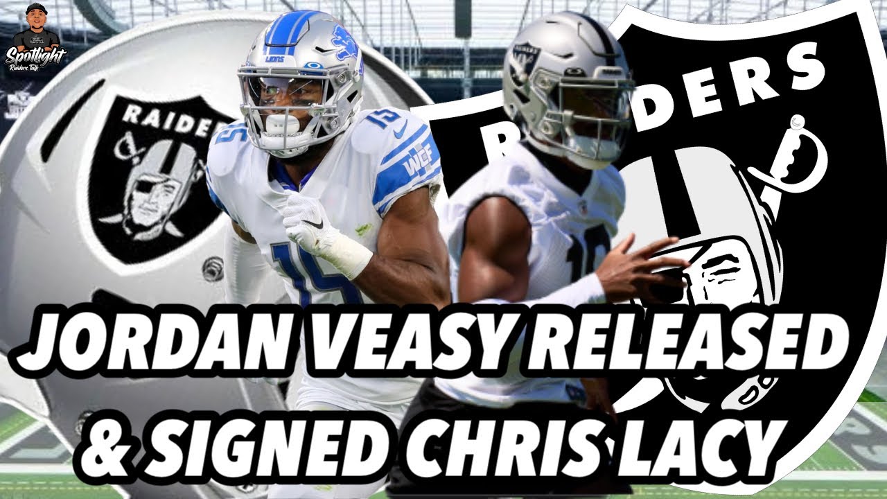 Raiders News : Raiders Released Wr Jordan Veasy & Signed Wr Chris Lacy