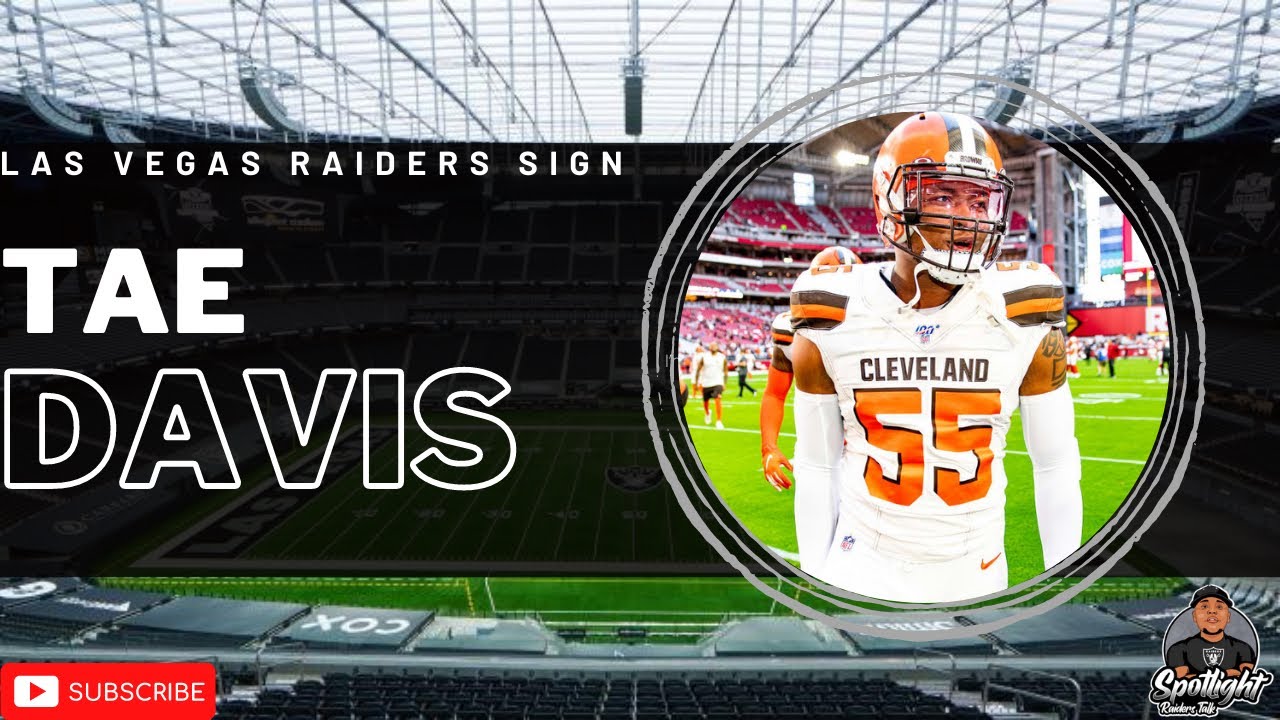 Raiders News : Raiders Signed Lb Tae Davis