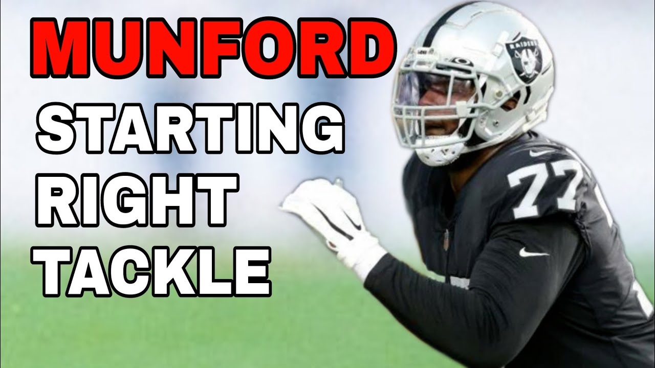Raiders News: Thayer Munford Is Starting At Right Tackle In Camp