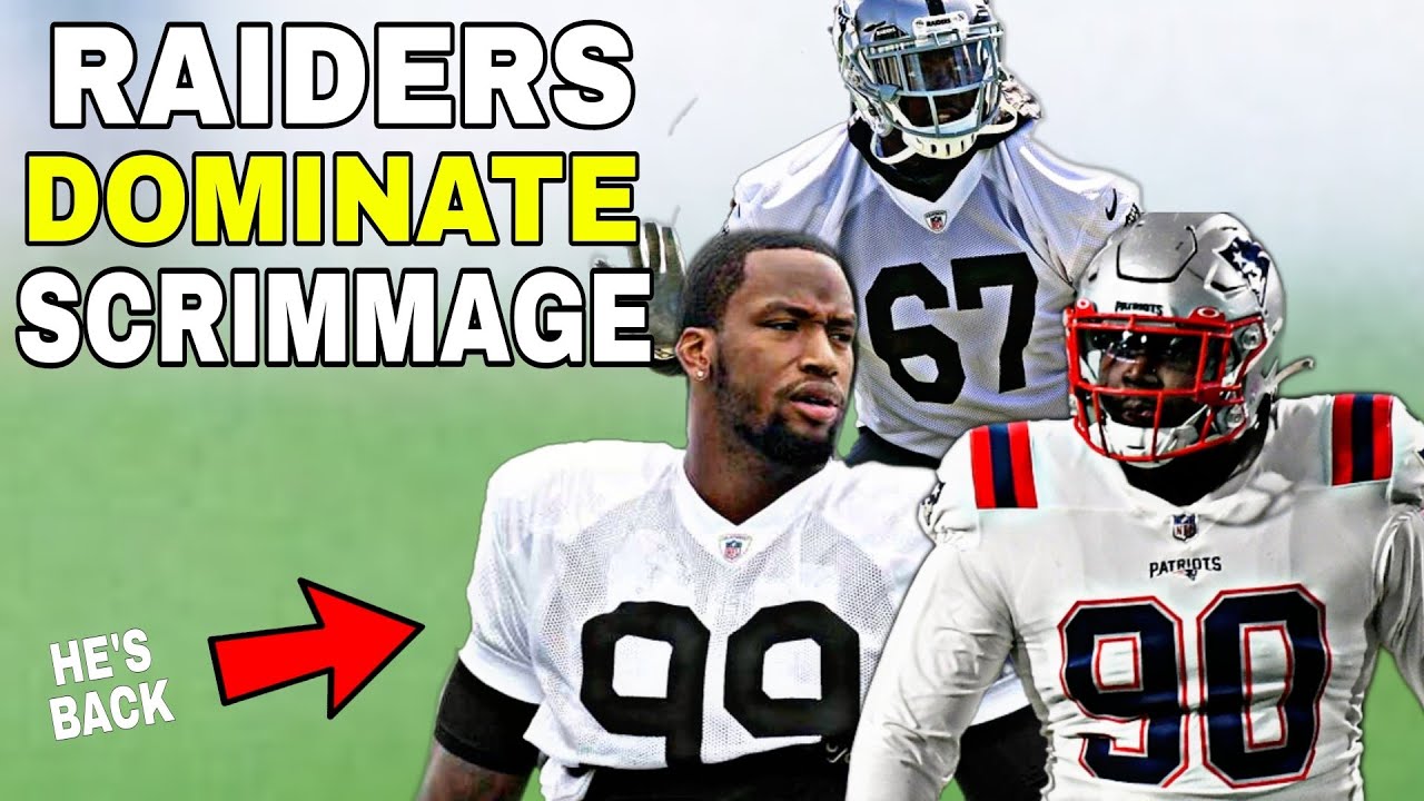 Raiders Report: Massive Changes On O Line During Day 1 Of Joint Practice With Patriots