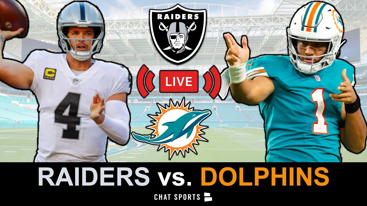 Raiders Vs. Dolphins Live Streaming Scoreboard, Free Play By Play, Highlights | Nfl Preseason Week 2