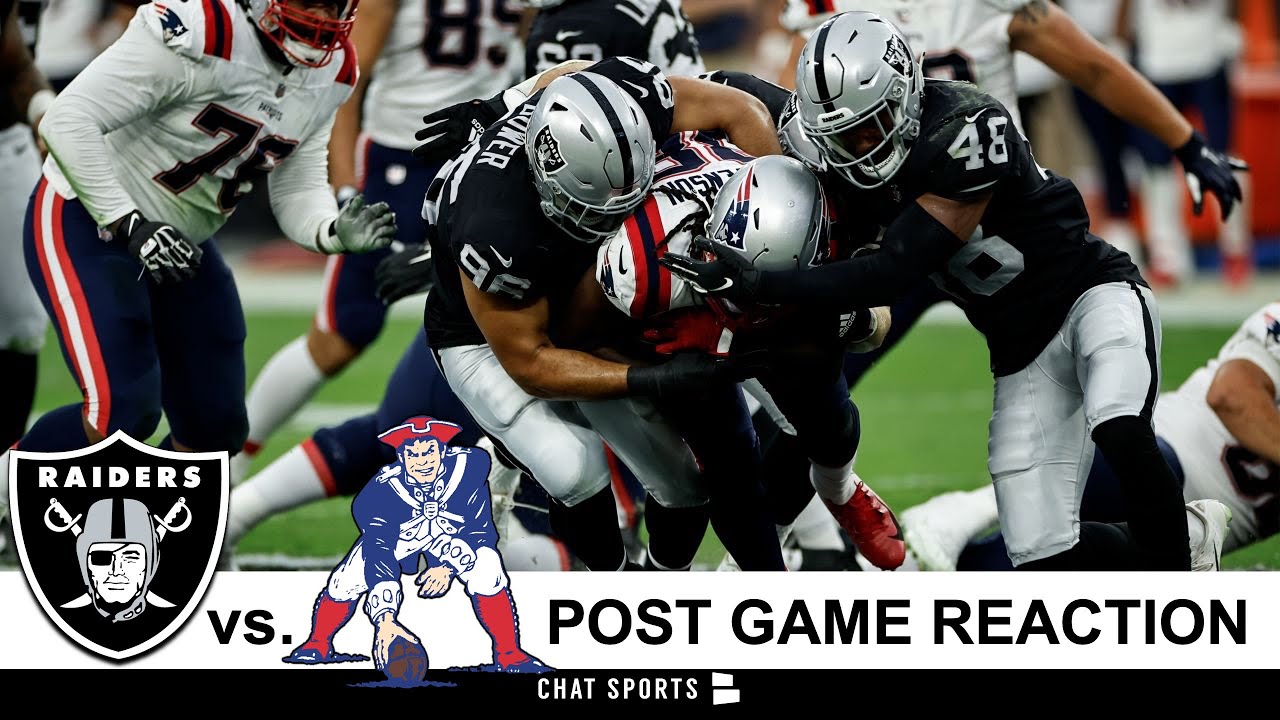 Raiders Vs. Patriots Post Game Reaction, Alex Leatherwood Trade Rumors & Boxscore | Nfl Preseason