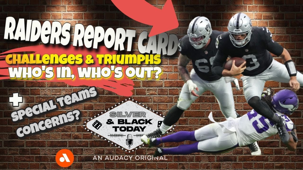 Raiders: Who’s In, Who’s Out + Special Teams Troubles & Leave Darren Waller Alone!