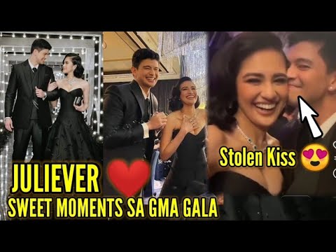 Rayver Cruz May Stolen Kiss Kay Julie Ann San Jose ||juliever Kilig Moments Sa Gma Gala Night