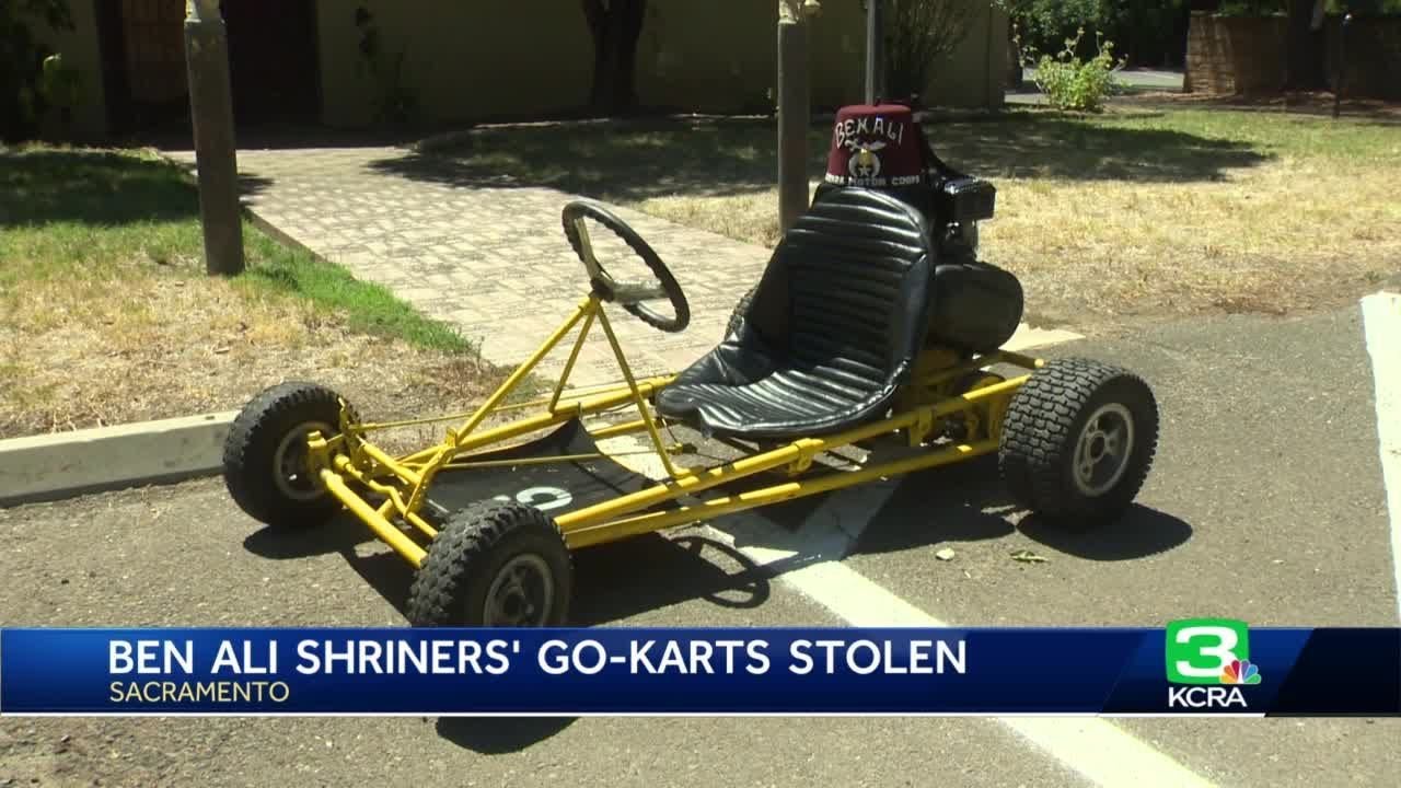 Sacramento Ben Ali Shriners’ Go Karts Stolen