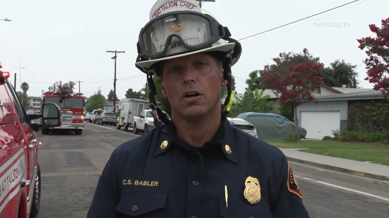 San Diego: 2nd Alarm Residential Fire 08212022