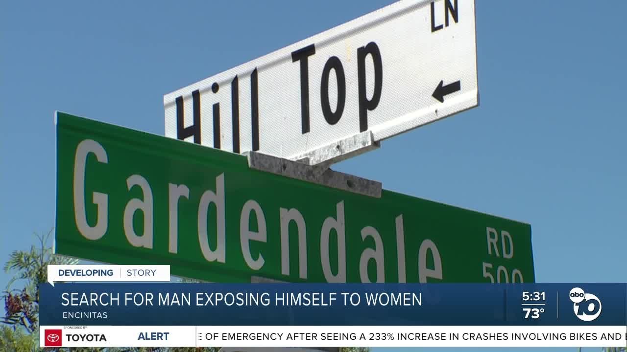 San Diego Sheriff's Department searching for man exposing himself to women in Encinitas 1 San Diego Sheriff’s Department Searching For Man Exposing Himself To Women In Encinitas