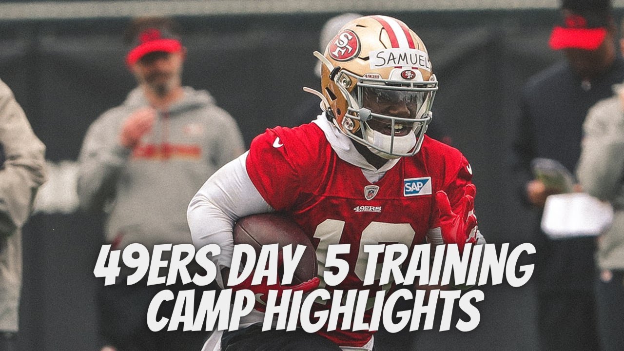 San Francisco 49ers Training Camp Day 5 Highlights! Deebo Is Back At Camp!