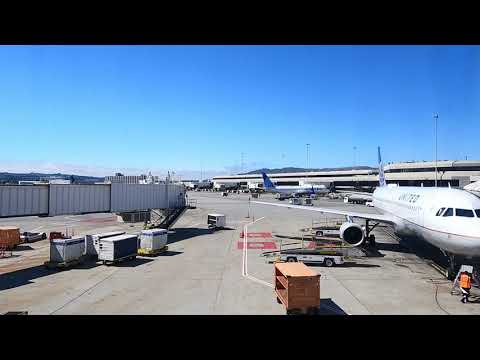 San Francisco Airport | Raw Footage | Summer 2022 | California