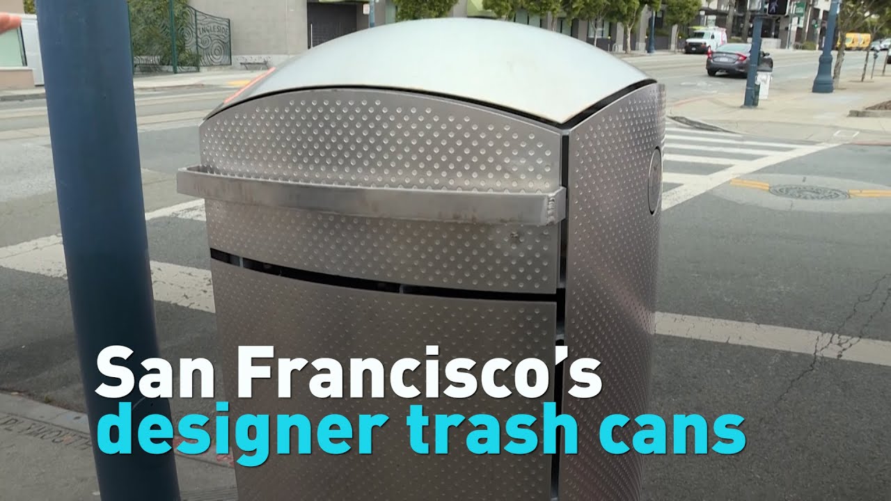 San Francisco’s Designer Trash Cans