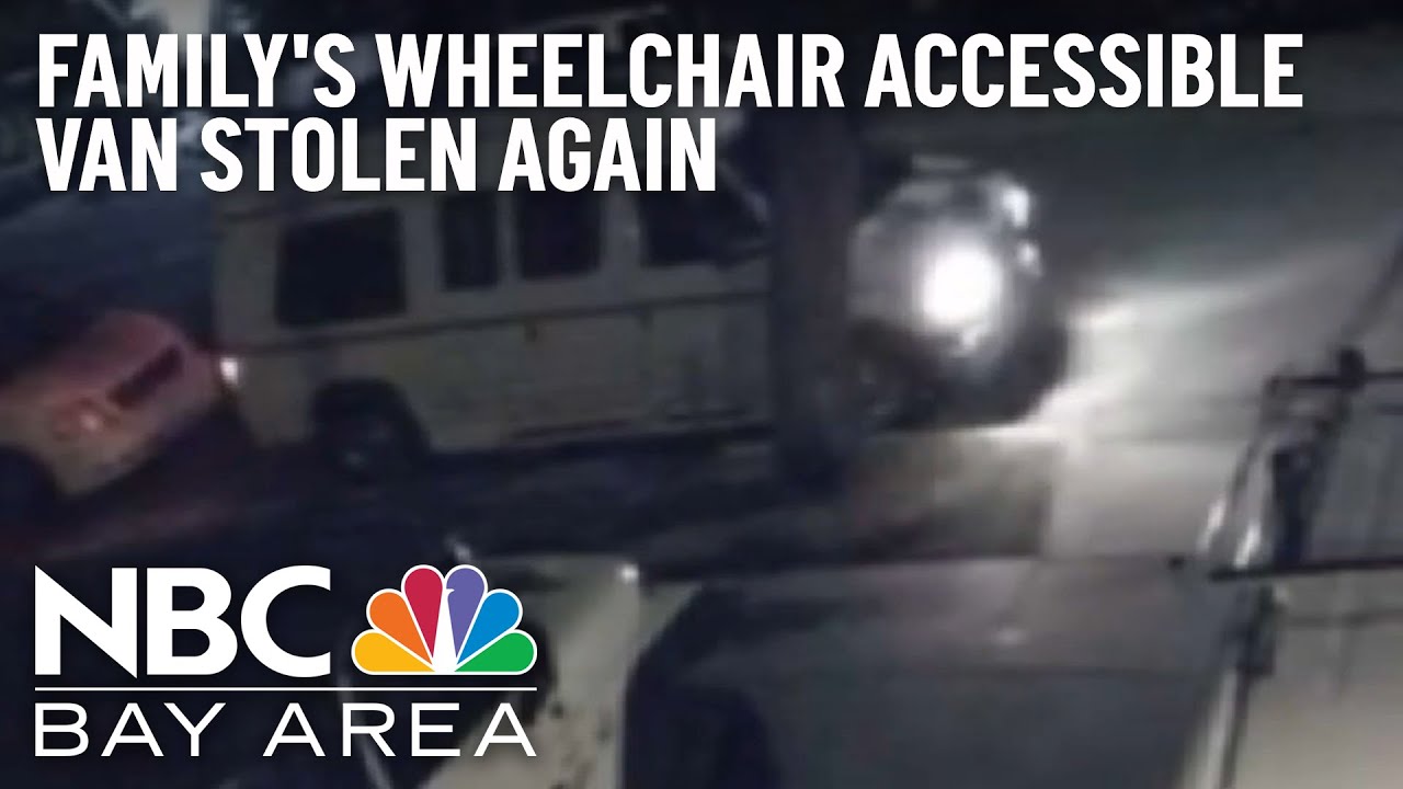 San Jose Family’s Wheelchair Accessible Van Stolen Again