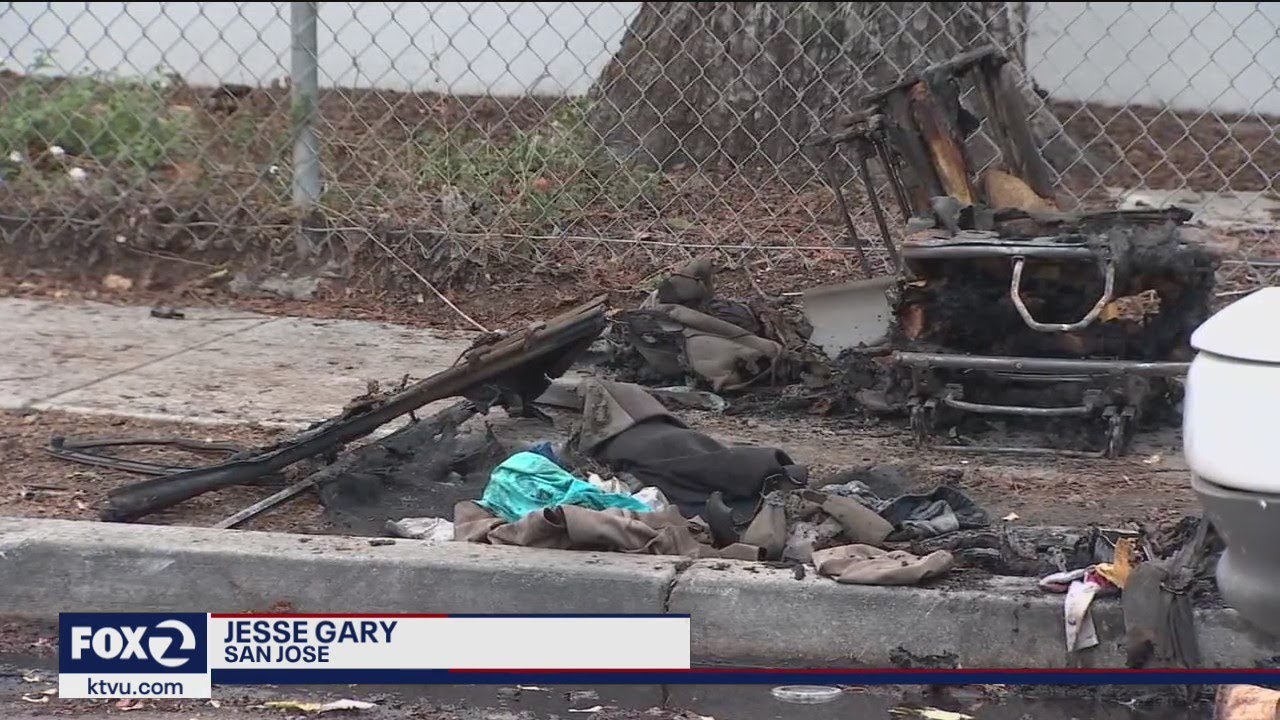 San Jose Firefighters Find Man’s Body In Burned Out Suv