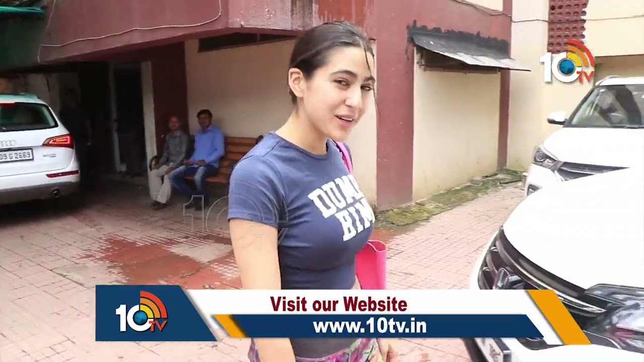 Sara Ali Khan, Pooja Hegde & Dhvani Bhanushali Snapped At Pilates Santacruz | 10tv Live