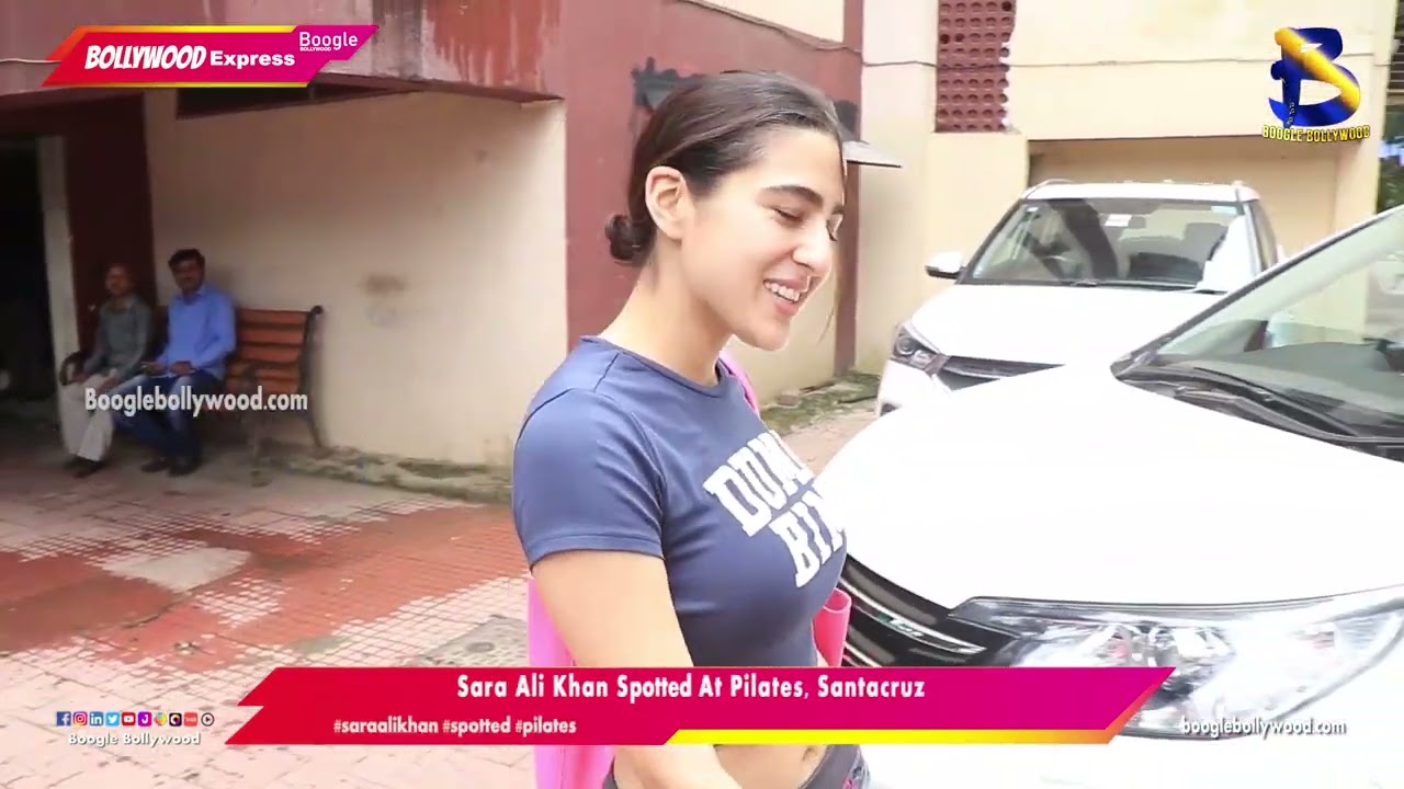 Sara Ali Khan Spotted At Pilates, Santacruz | Boogle Bollywood