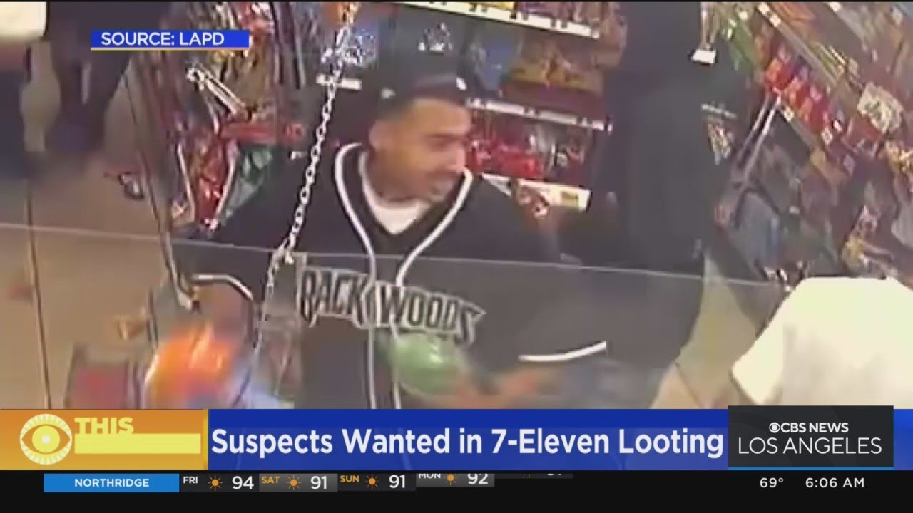 Search Continues For Mob Of Suspects Who Looted 7 Eleven Following Street Takeover In Harbor Gateway