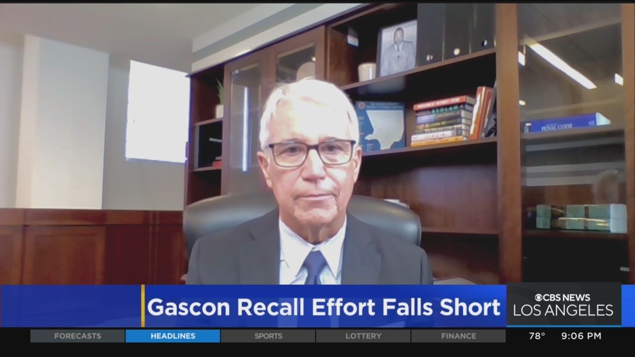Second Recall Effort Against La County Da George Gascón Fails