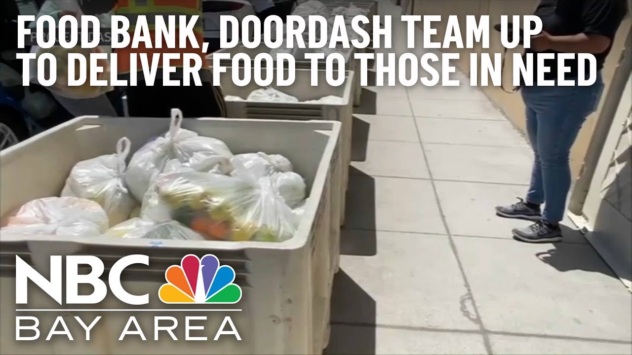 Sf Marin Food Bank Teams With Doordash To Deliver Food To Families In Need