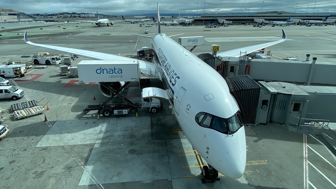 Singapore (sin) ~ San Francisco (sfo) – Singapore Airlines – Airbus A350 900 – Sq32 – Full Flight