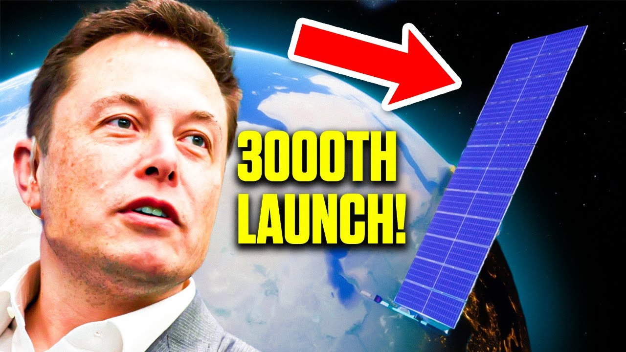 Spacex Launches 3000th Starlink Satellite | Starlink News | Falcon 9 | Spacex News | Elon Musk News