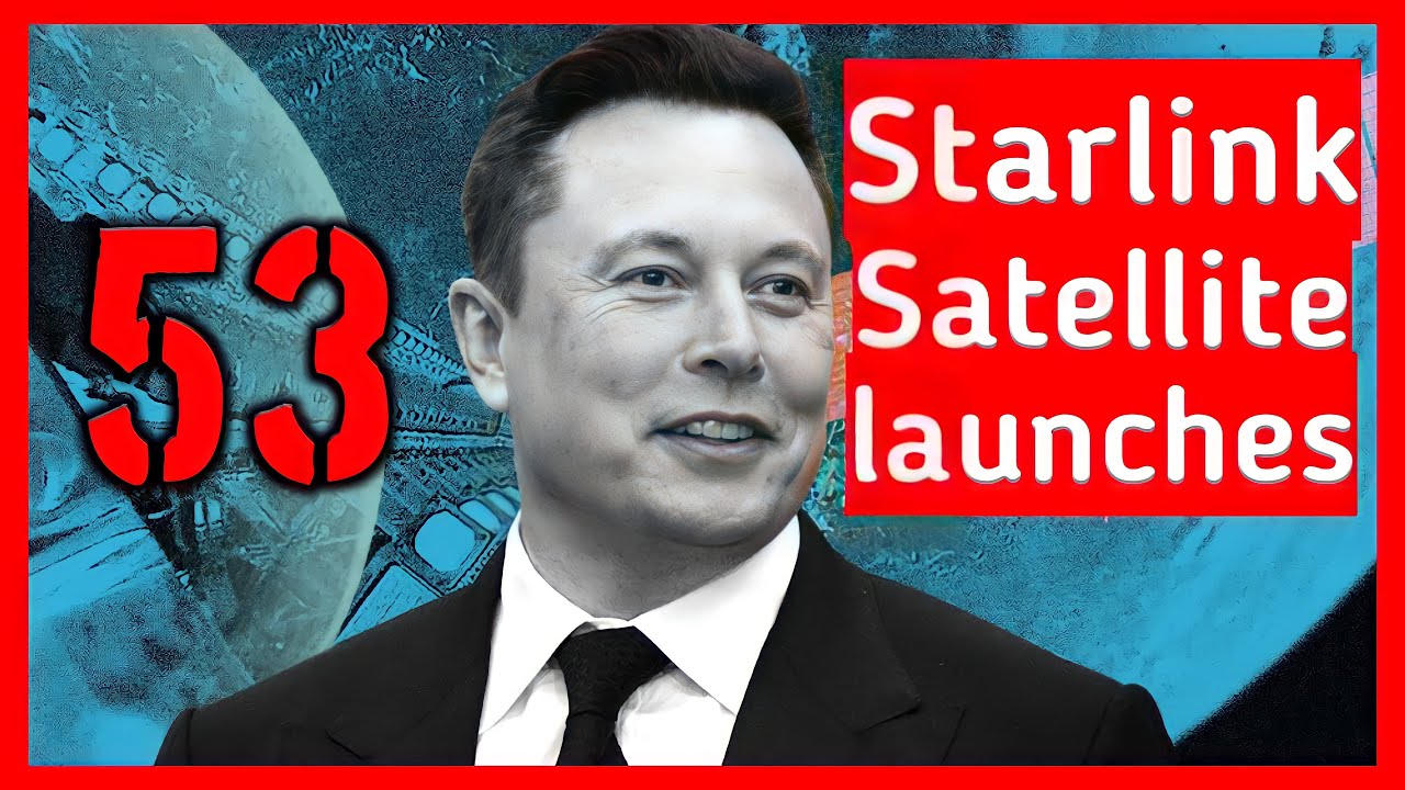 Spacex Launches 53 New Starlink Satellites | Spacex | Spacex News | Elon Musk