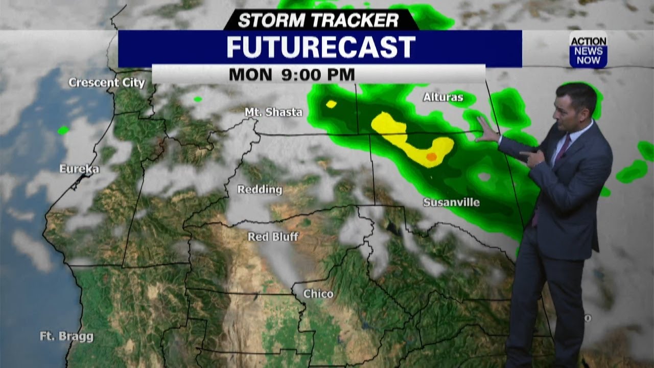 Storm Tracker Forecast: Cloudy & Cooler With Thunderstorms Possible Monday