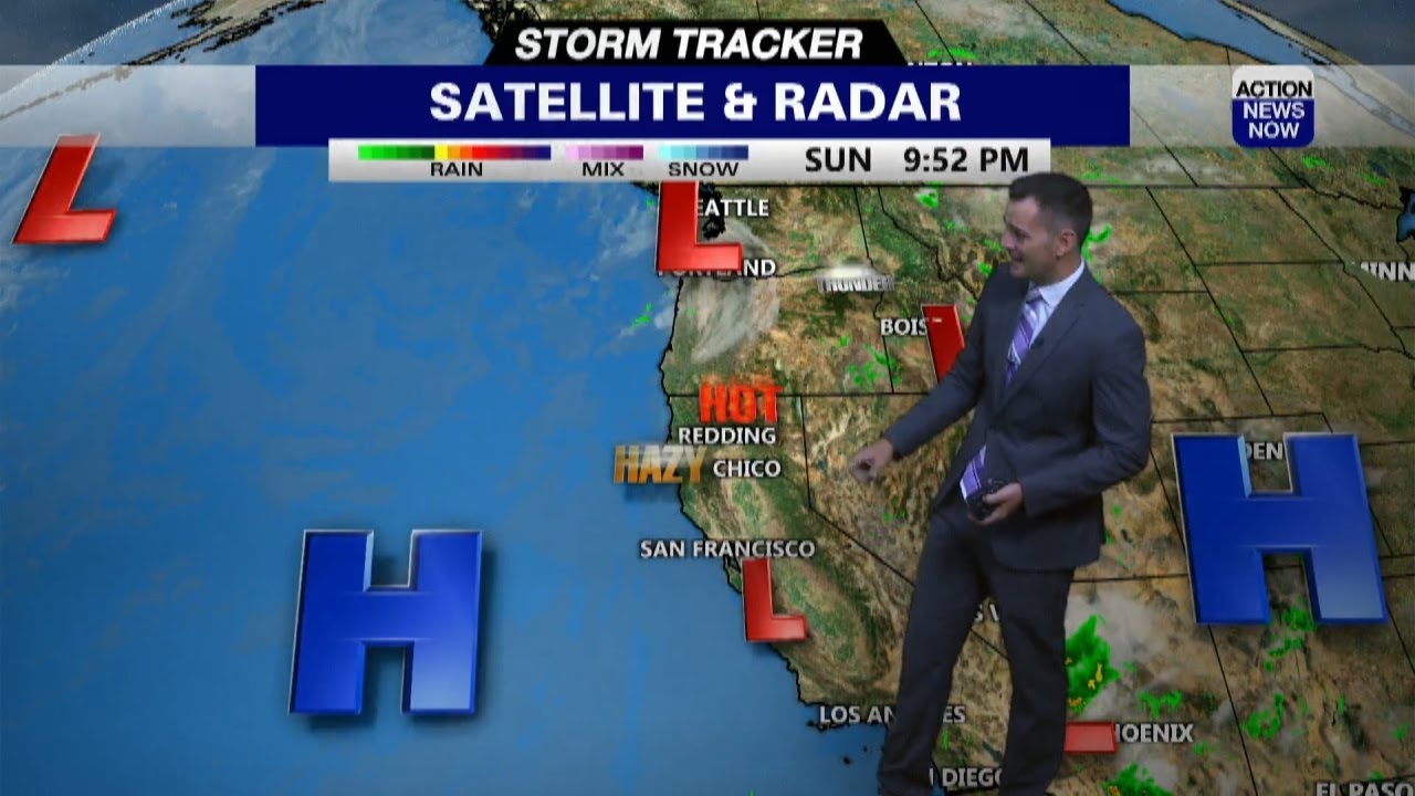 Storm Tracker Forecast: Toasty Start To Your Work Week, With Impacted Air Quality Ahead