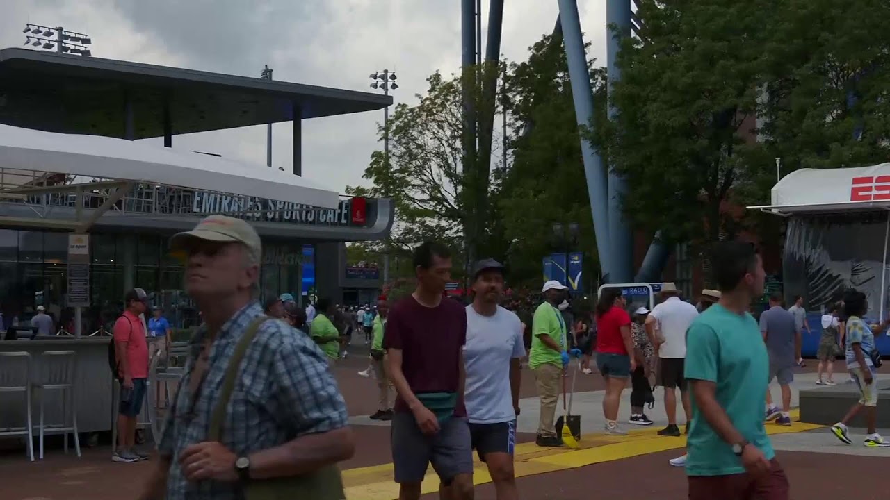 Tennis Fans Flock To U.s. Open Fan Week I Live