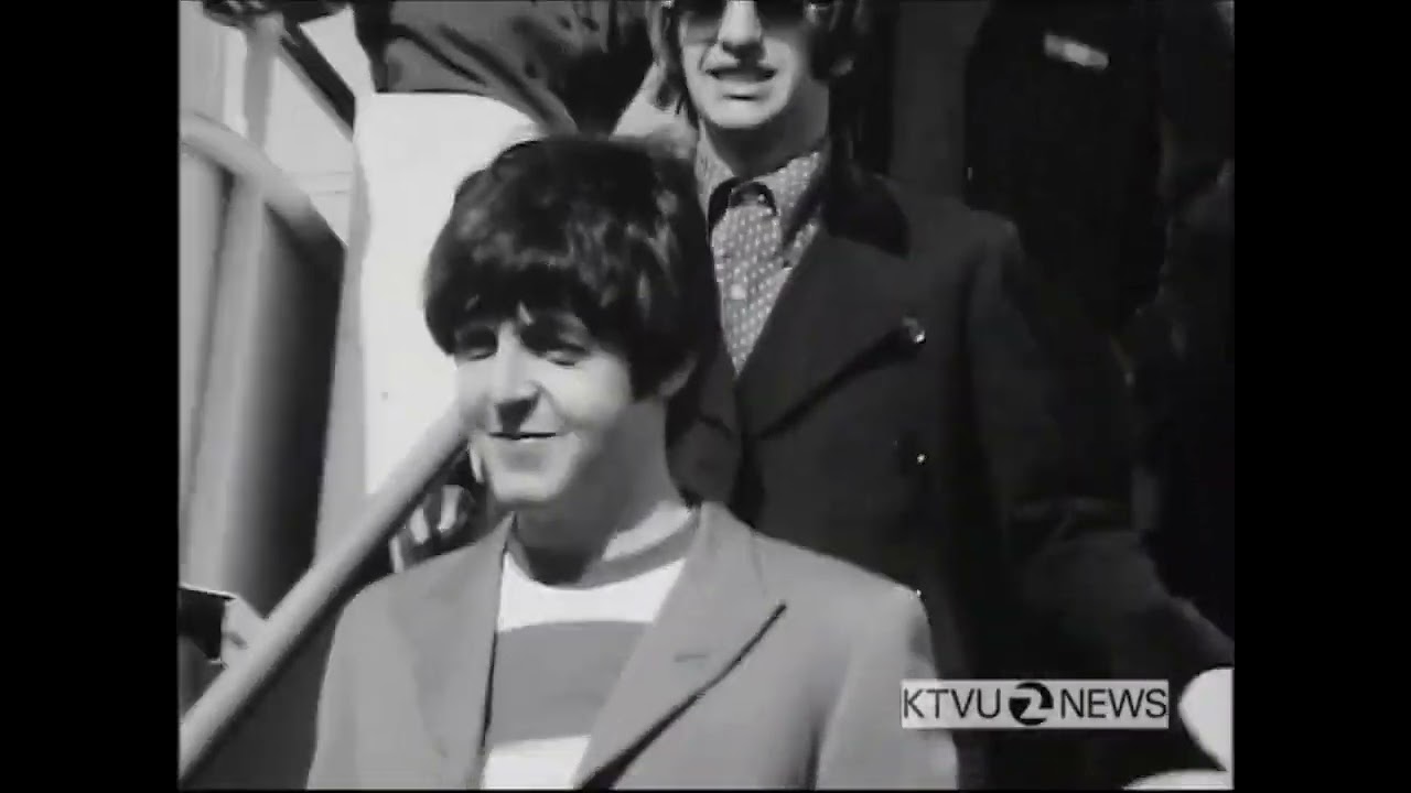 The Beatles Arrive In San Francisco – Ktvu Channel 2 News – 29 August 1966