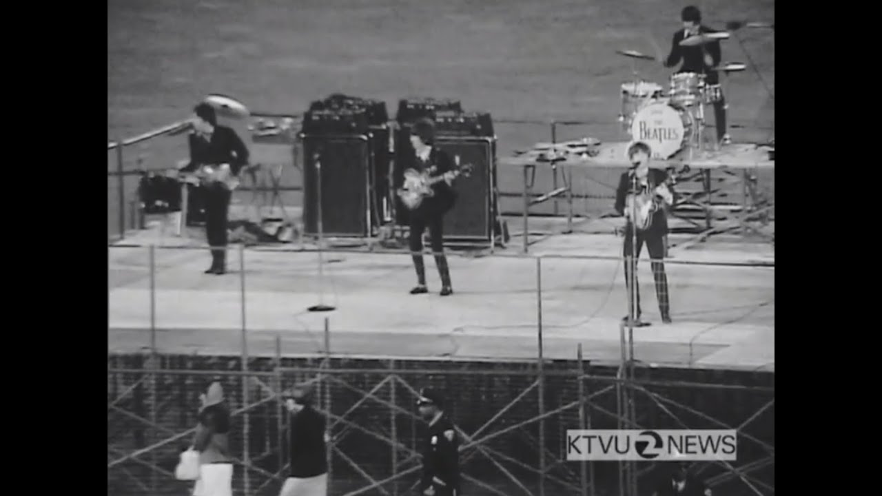 The Beatles Live At Candlestick Park, San Francisco – Ktvu Channel 2 News – 29 August 1966