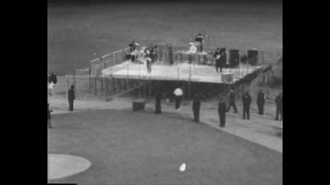 The Beatles Live At Candlestick Park, San Francisco – Unknown Tv News – 29 August 1966