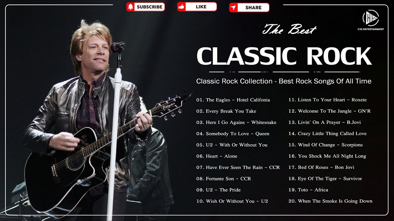 The Best Classic Rock Collection Of All Time - The Eagles, The Police, Whitesnake, Queen, U2 1 The Best Classic Rock Collection Of All Time – The Eagles, The Police, Whitesnake, Queen, U2