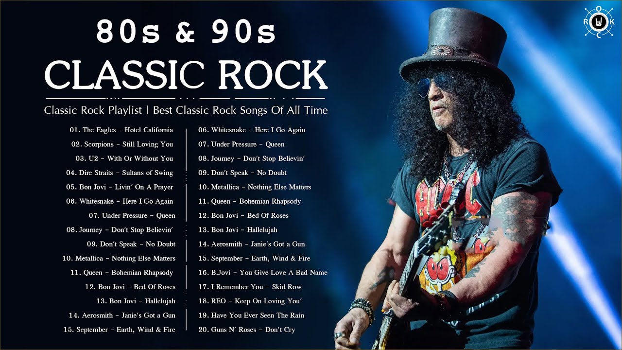 The Best Classic Rock Songs 80s 90s – Now Listen Classic Rock Songs Of All Time