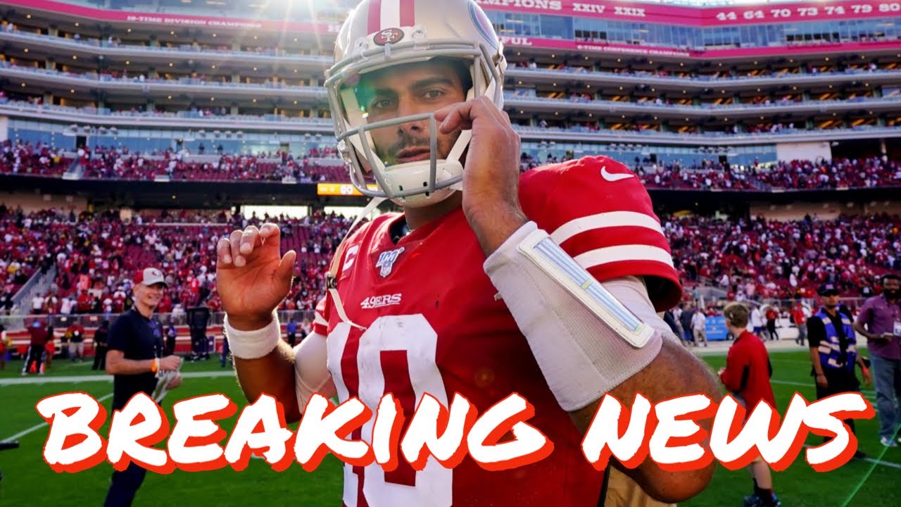 The Browns Reportedly Will Consider Trading For 49ers Qb Jimmy Garoppolo