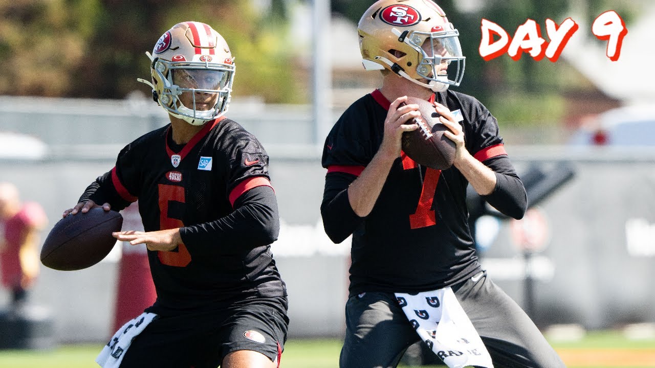 The Good And Not So Good From Day 9 Of 49ers Training Camp: Trey Lance Throws A Pick 6 And A Td Pass