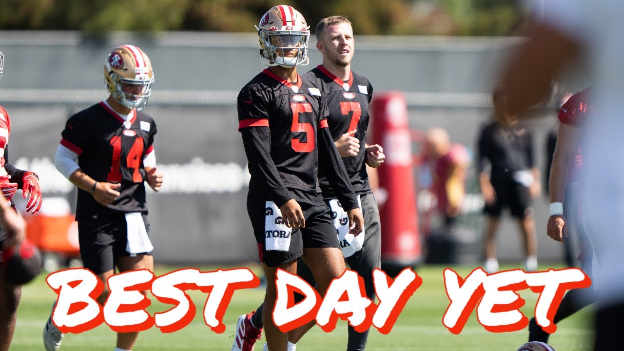 The Good And Not So Good From Day 11 Of 49ers Training Camp: Trey Lance Has His Best Day Yet