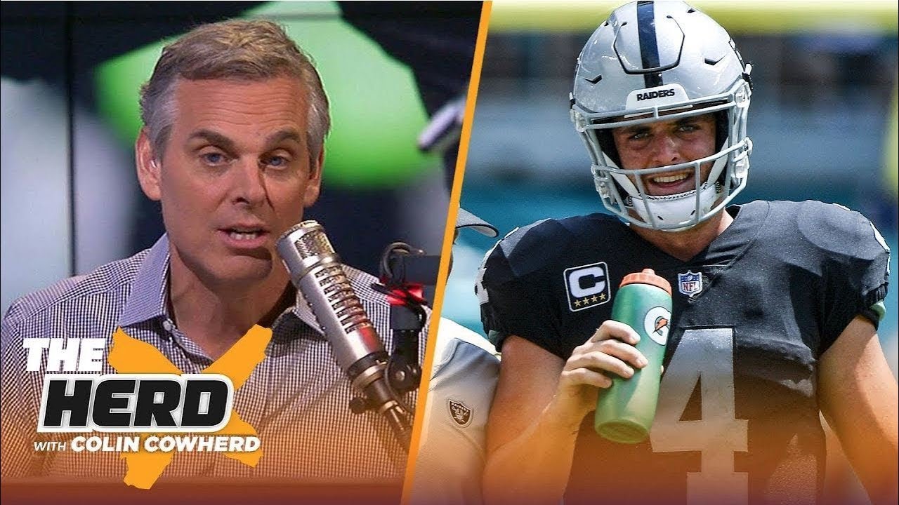 The Herd | Colin “goes Crazy” Derek Carr Is The Most Underrated Qb In The Nfl, Raiders Will Reach Sb