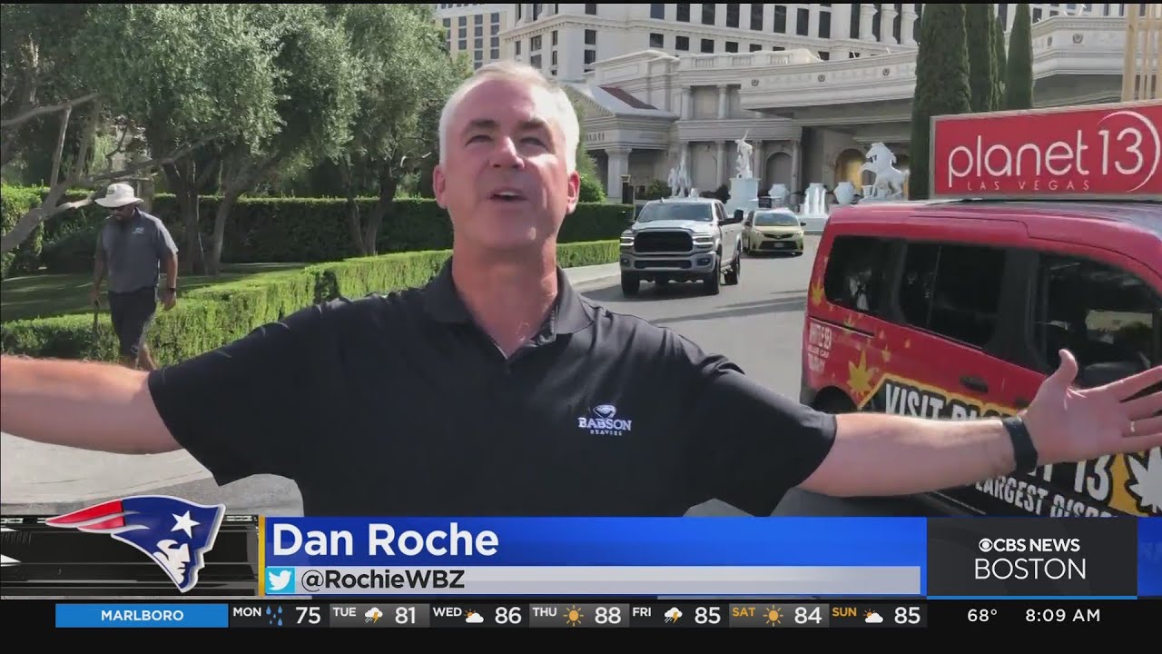 The Patriots Are In Las Vegas This Week — And So Is Dan Roche!