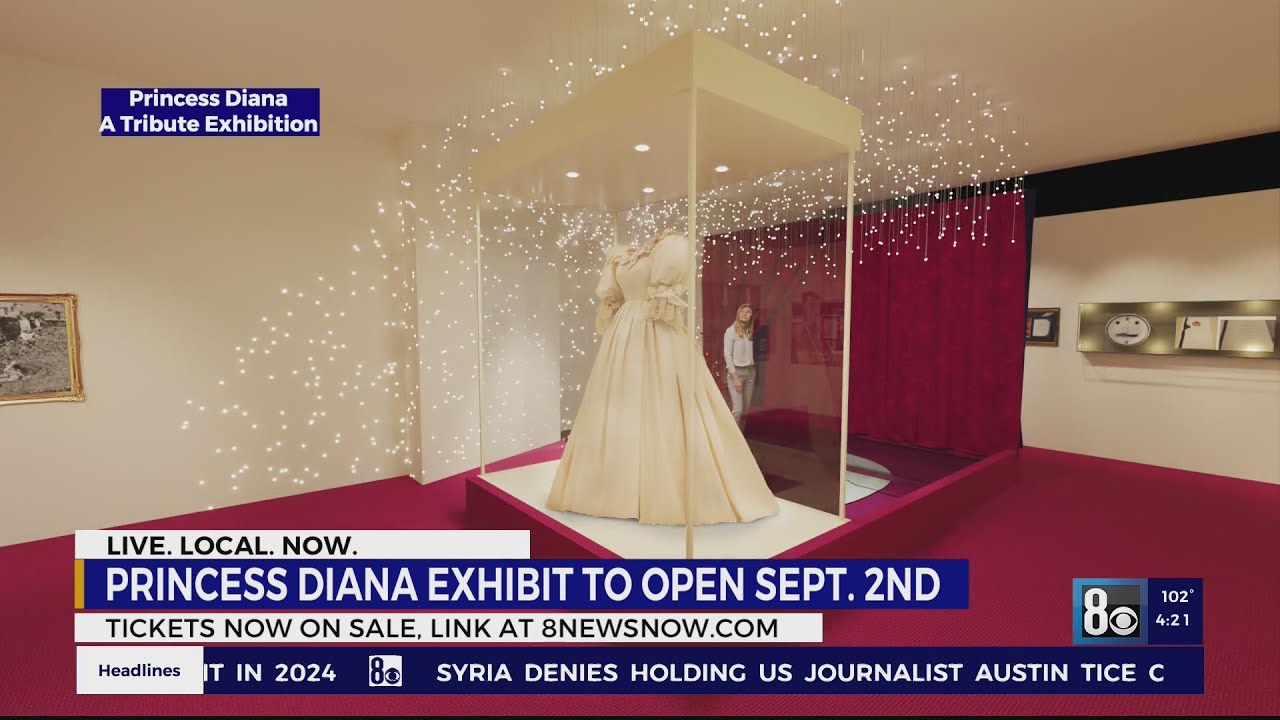Tickets Now Available For Princess Diana Exhibit On The Las Vegas Strip