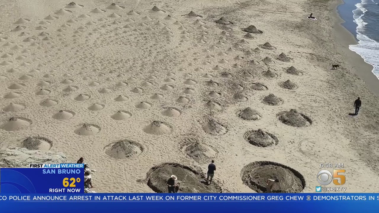 Tides Of Life; Artist Jim Denevan Uses The Sands Of San Francisco’s Ocean Beach As A Canvas