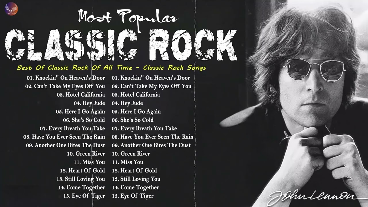 Top 100 Best Classic Rock Songs Of All Time – Classic Rock Greatest Hits 🔥 Metallica, Acdc, Bon Jovi