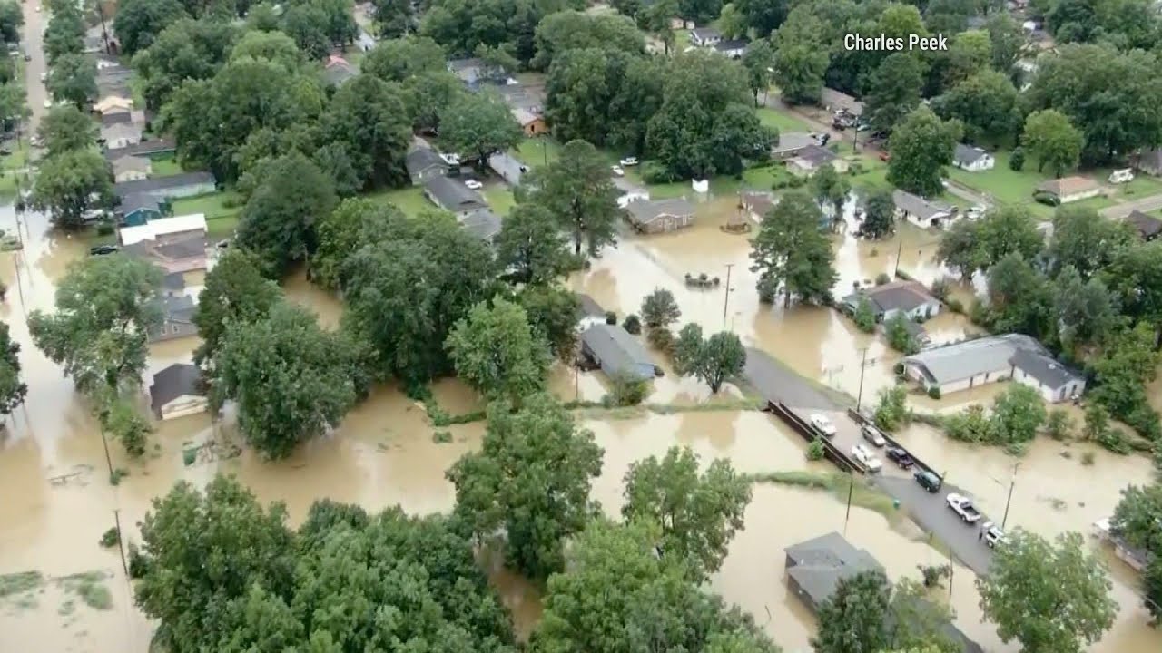 Torrential Rain Leads To Flooding In Mississippi, Prompting Rescues And Evacuations